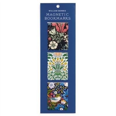 William Morris Magnetic Bookmark Set by Galison (Bookmark)