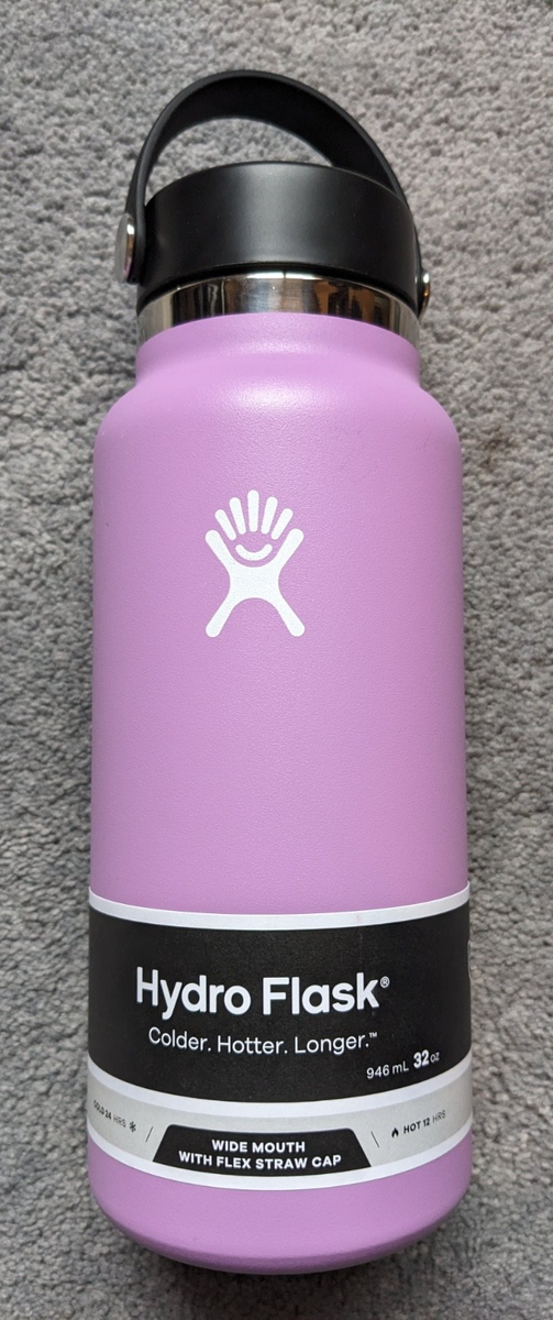 Water Bottles Hydro Flask Pink Purple Blue Hydro Flask Remix 24-Ounce Wide  Mouth Water Bottle