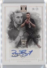 2016 Panini Impeccable Rookie Auto Silver 20/25 Brandon Doughty #123 Auto 10ea