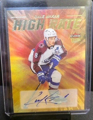 Cale Makar 2023-24 Fleer Ultra High Rate Auto