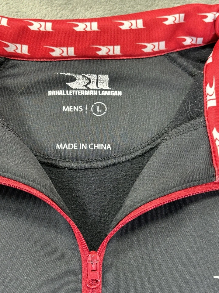 Pullover grande Rahal Letterman Lanagan RLL Racing Honda IndyCar 1/4 cremallera para hombre Foto 3 de 4