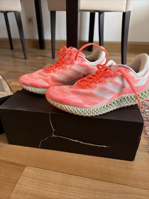EU Größe 44 US Größe 10 - Adidas 4D Run 1.0 Signal Coral Rosa
