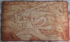 Mana Moon Yamato 1-Player Rubber Playmat One Piece Oni Amanda Lapalme