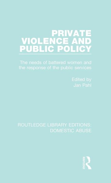 Jan Pahl | Private Violence And Public Policy | Buch | Englisch (2016)-image