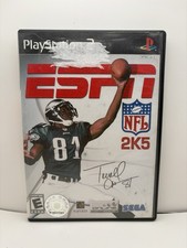 ESPN NFL 2K5 Football (PlayStation 2, 2004) CIB Complete W/Manual