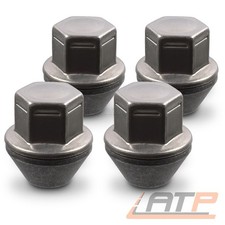 FEBI BILSTEIN 4x RADMUTTER KEGELBUND F MIT DECKEL M12 x 1,5 mm  FÜR FORD VOLVO 