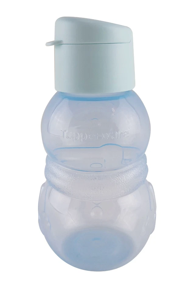 Juego de botellas de agua potable ecológicas de plástico muñeco de nieve Tupperware Dino Bear 350 ml Foto 4 de 4