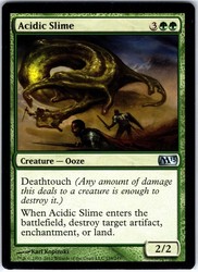 Acidic Slime - Magic 2013 (M13) #159