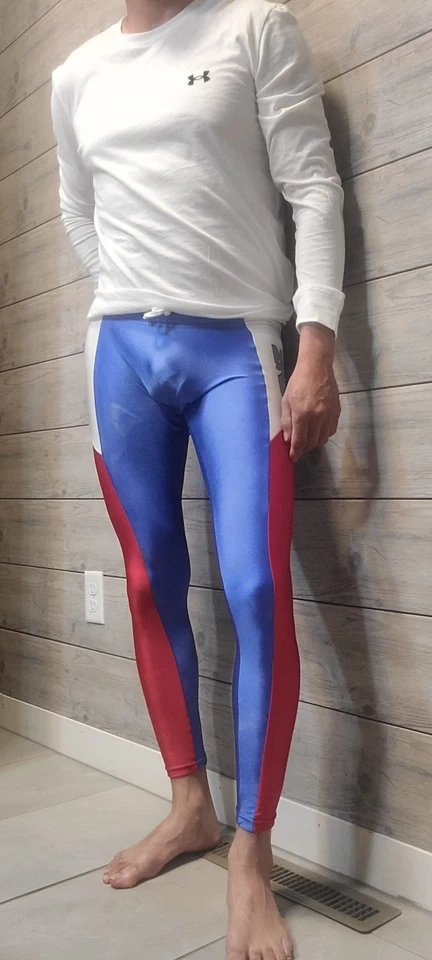 N2N Bodywear Hombre Rojo Blanco Azul Galaxy Runner Medias Talla M L XL Foto 4 de 4
