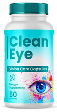 Clean Eye, Cleaneye Vision Care Capsules Supplement for Eye Support 60CT 1 Pack