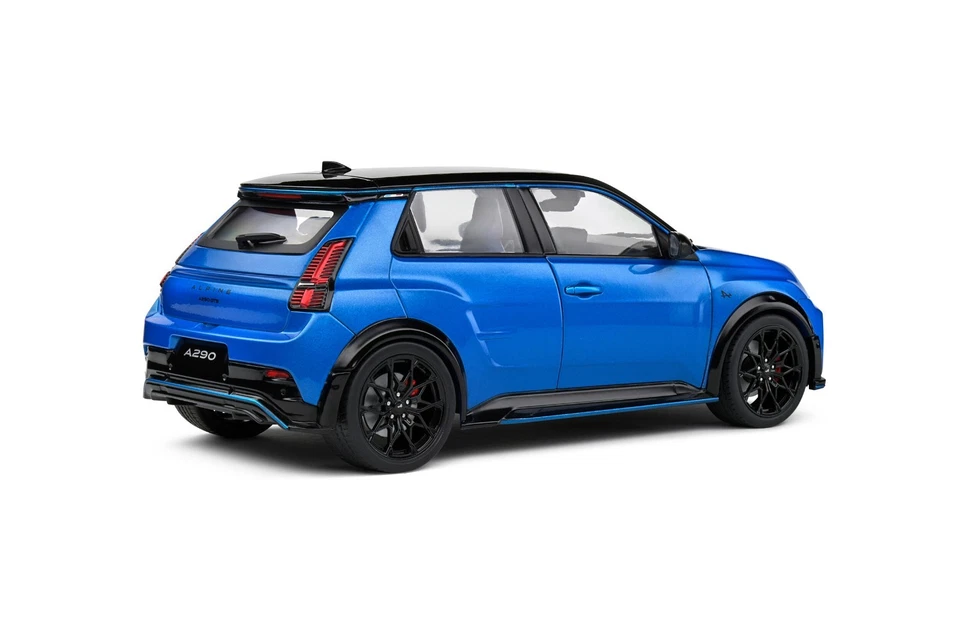 Alpine A290 GTS Blu Alpino 2024 Solido 1:18 Nuovo - Immagine 4 di 4