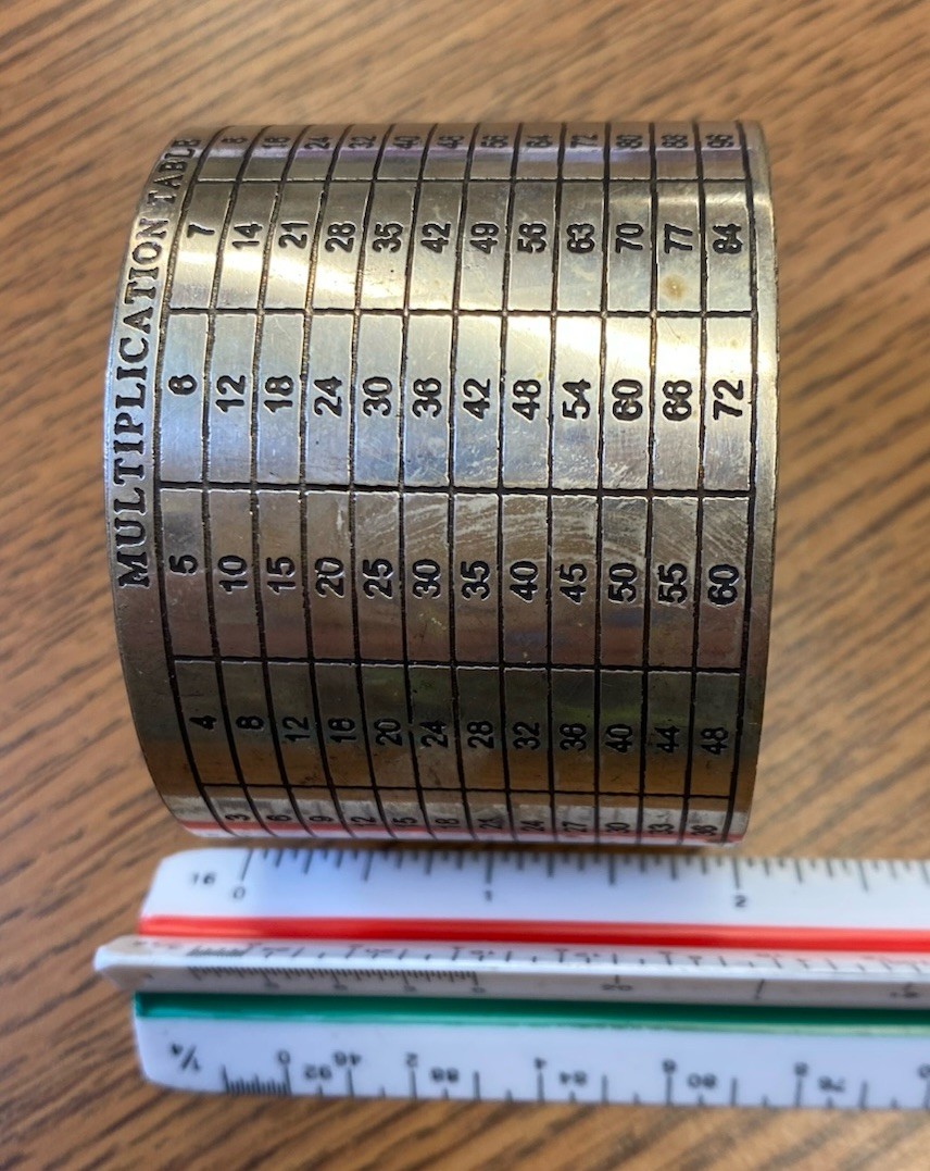 Large Cuff Multiplication Table Bracelet - image 6