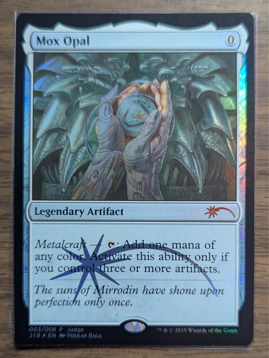 Mox Opal Magic: The Gathering Individual Trading Card Games for