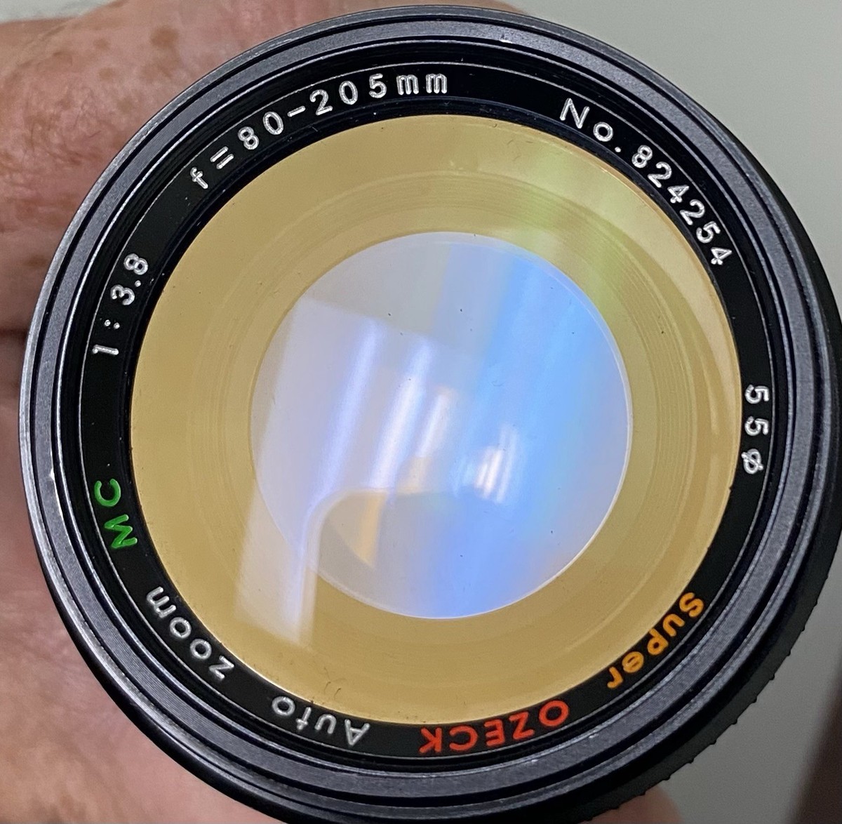 Ozeck Super Gemini MC Auto Zoom Camera Lens 1:3.8 f= 80-205mm 