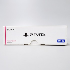 SONY PlayStation PS Vita PCH-2000 ZA15 Pink Black Console Wi-Fi model Japan NEW