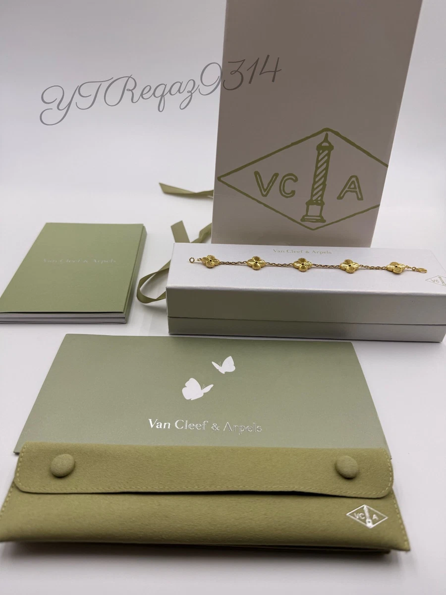 Van Cleef & Arpels Yellow Gold 18k Metal Purity Fine Jewelry for