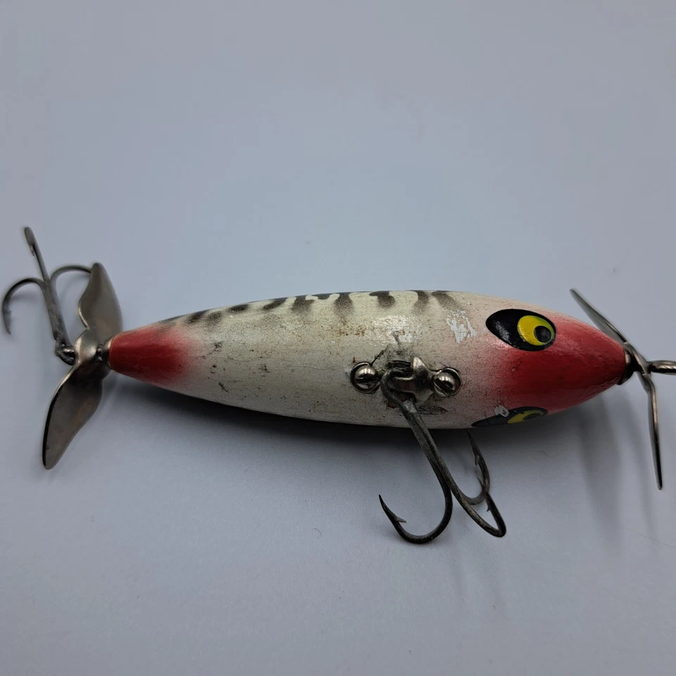 Винтажная рыболовная приманка Smithwick King Snipe деревянная приманка - Изображение 4 из 4