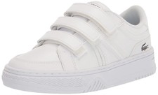 Zapatillas Sintéticas Lacoste Infants L001 | Blanco/Blanco | Auténticas Nuevas