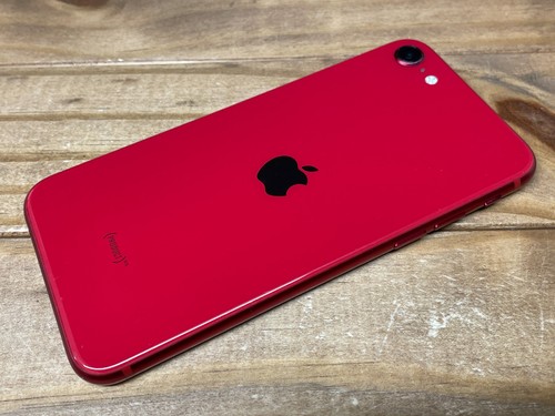 Apple iPhone SE 2nd Gen. - 64GB - RED (Unlocked) A2275 - Works - Cracked Glass - Picture 3 of 9