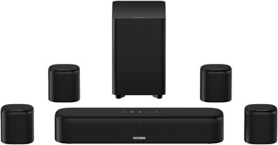 7.1Ch Sound Bar with Subwoofer, 330W Peak Power, Virtual Surround Sound System f