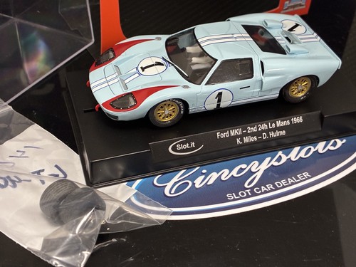 Ford MKII GT40 1:32 Slot Car CA20d 1966 Le Mans Ken Miles