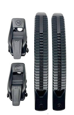 Nidecker Snowboard Bindungen - Lsr 2.0 Zehen Ratschen & Leiter Band Kombo