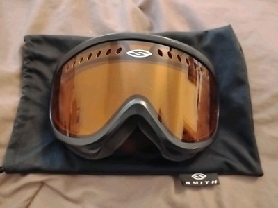 VTG Smith Optics Cascade Snow Goggles Ski Snowboard Safety Eyewear (Orange Lens)
