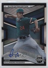 2023 Panini Elite Extra Edition Signatures Alejandro Rosario #137 Auto 9fc