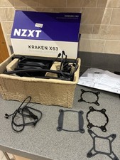 NZXT Kraken X63 280mm AIO CPU Liquid Cooler Black With Original Box