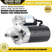 Starter For  BMW 3-Series 5-Series E85  E46 E90 M3 X3 Z3 Z4 9 Teeth 1.4KW 17702