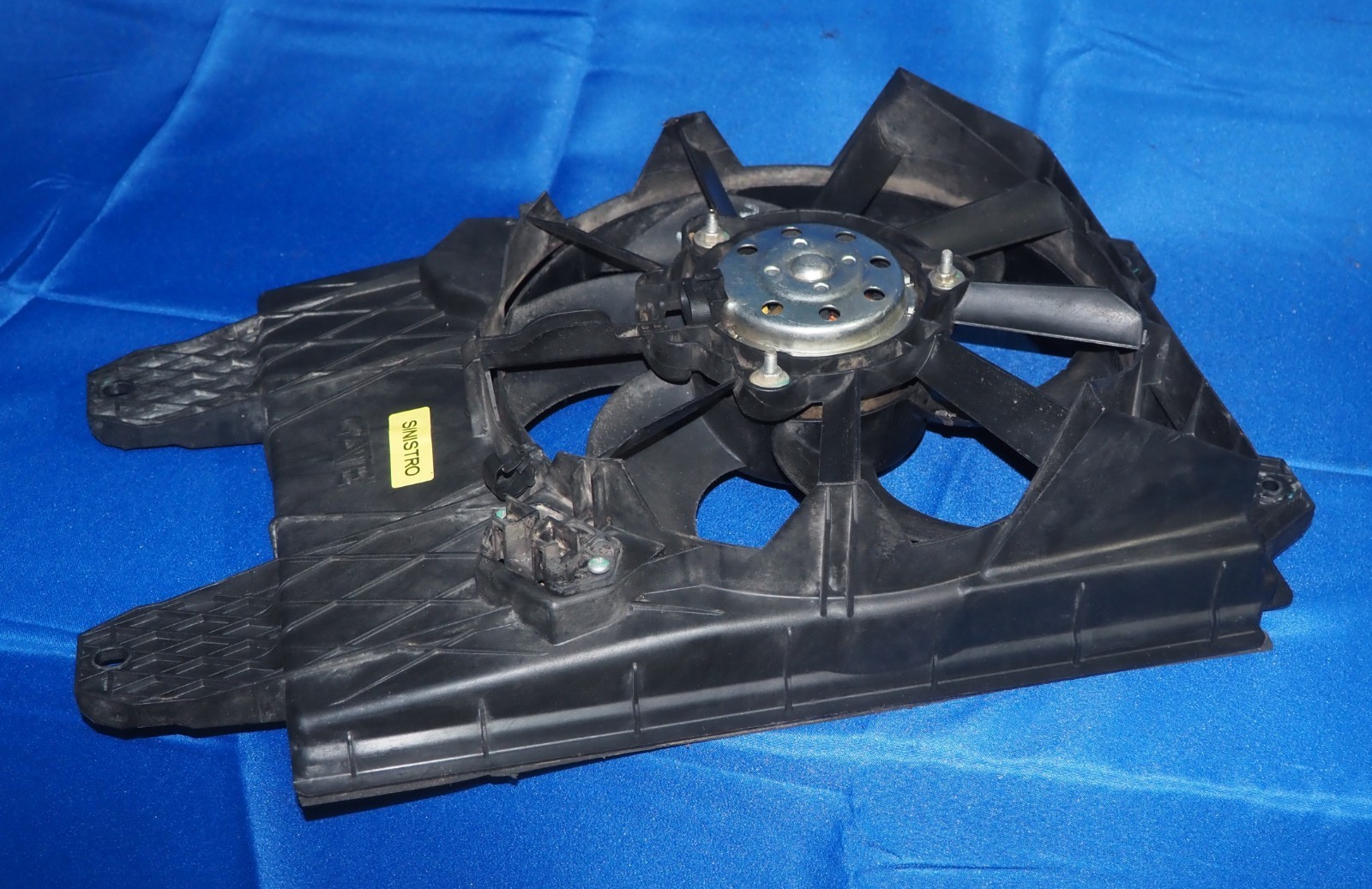 2005-2009 Ferrari F430 Left Side Engine Radiator Cooling Fan & Shroud OEM Good