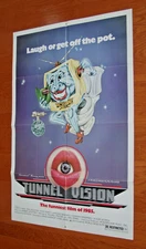 TUNNEL VISION  Chevy Chase - Howard Hesseman - Phil Proctor - 1976 One Sheet