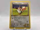 Pokemon 1st Edition Gym Challenge - Lt. Surge's Eevee 51/132 - Uncommon - LP