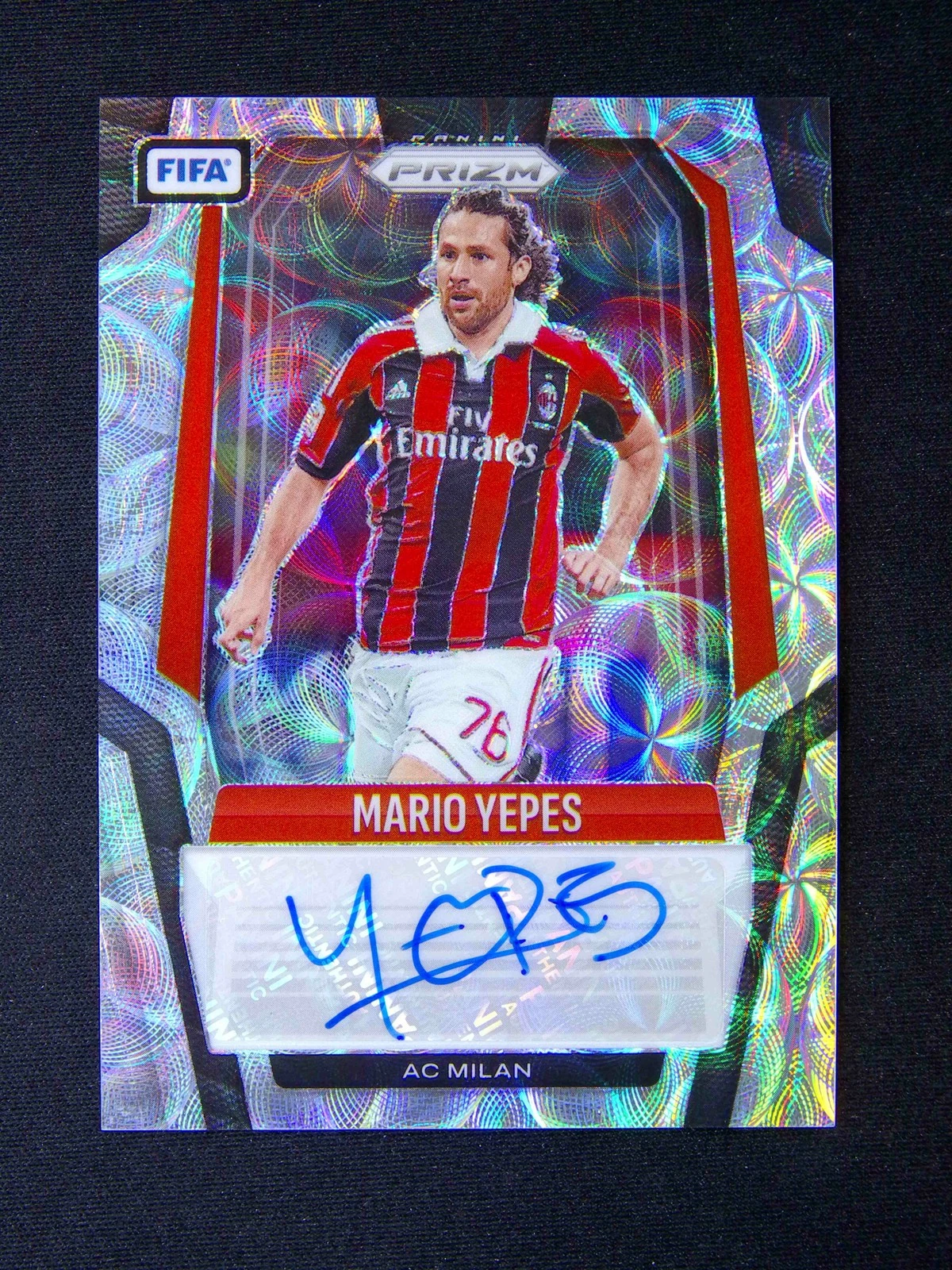 2025-26 Prizm FIFA Mario Yepes #S-MY Auto Choice