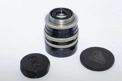 Exakta Angeniuex 35mm f2.5 type R1 Wide-Angle lens. FRANCE. Caps