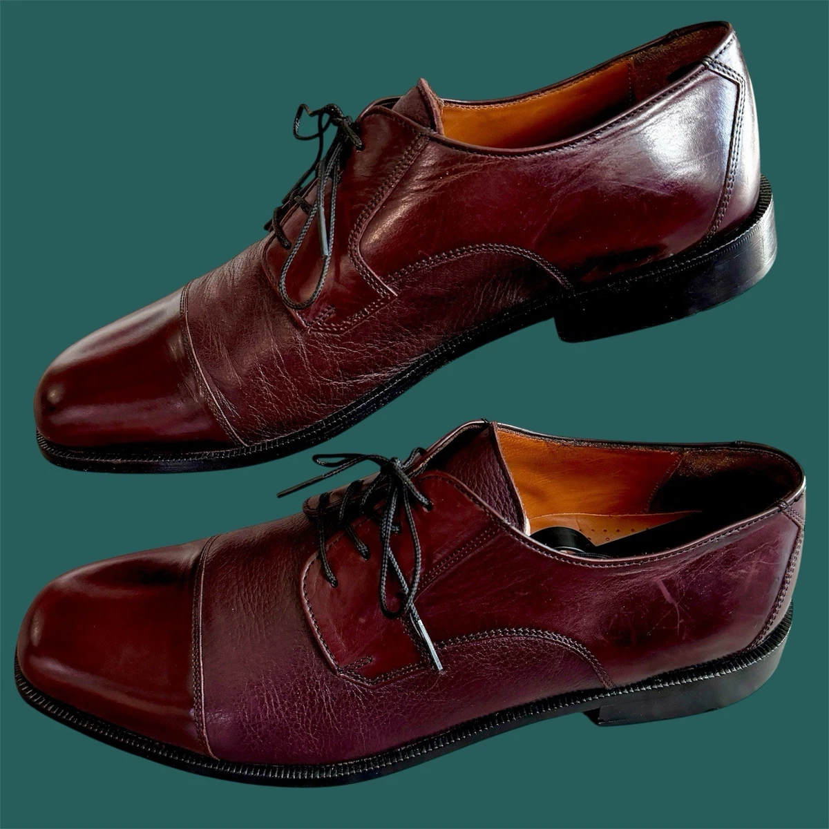 Bostonian Leather Upper Red Dress Shoes for Men for sale | eBay display picture 2