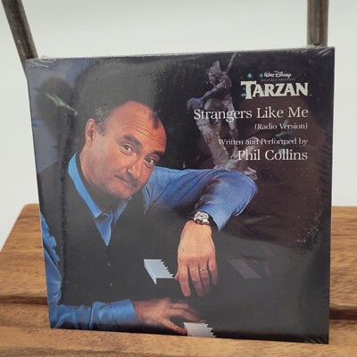Brand New Sealed Vintage Phil Collins Strangers Like Me Disney's Tarzan Movie 