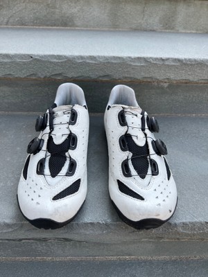 Lake CX 238 Road Cycling Shoes 43 EU 10 US 3-Bolt Cleat White