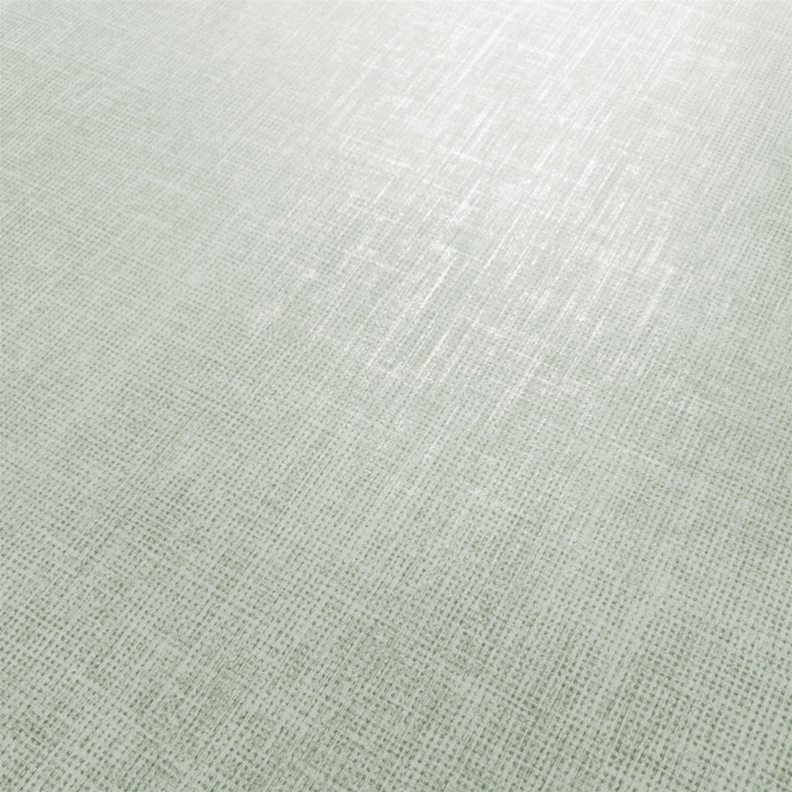 Muriva Darcy James Plain Linen Texture Green Wallpaper 173537