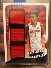 TRE MANN 2021-22 CHRONICLES ABSOLUTE TOOLS OF THE TRADE ROOKIE GATORS JERSEY /99
