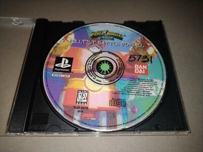 Power Rangers Zeo: Full Tilt Battle Pinball (Sony PlayStation 1