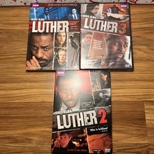 Luther 1, 2,  3 DVD, 2010-2013 Idris Elba New Sealed Ships Fast