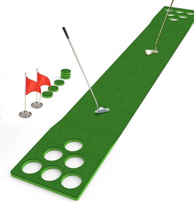 Golf Putting Indoor and Outdoor, Home Golf Simulators Green Putting Mat