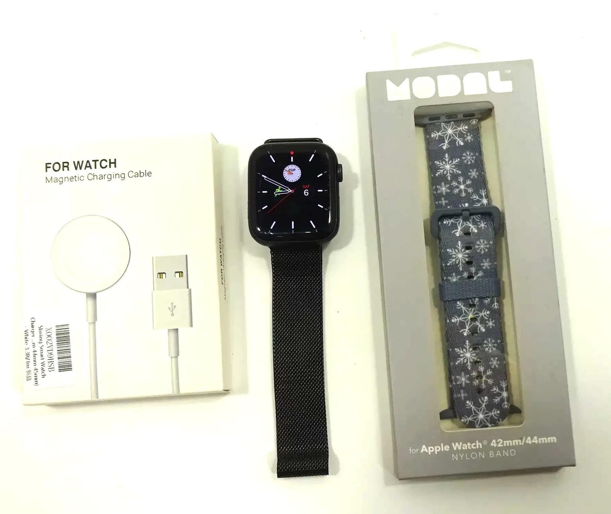 APPLE Watch Series GPS LTE 44mm Aluminum Case A2294 Black