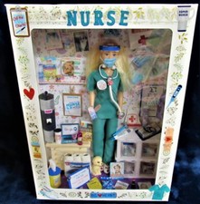 ESSENTIAL EMILY Quarantine Barbie Style Pandemic Nurse Doll Keepsake Memorabilia