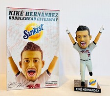 🔥🔥🔥 Kike Hernandez 2018 Tri-City ValleyCats Bobblehead SGA 🔥🔥🔥