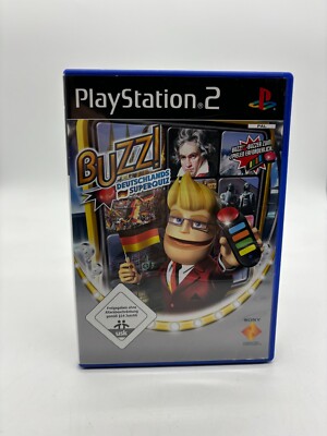 Sony PS2 Playstation 2 Buzz! Deutschlands Super Quiz! in OVP