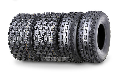 Set 4 ATV tires 21x7-10 & 22x11-9 85-86 Suzuki Quadsport LT230