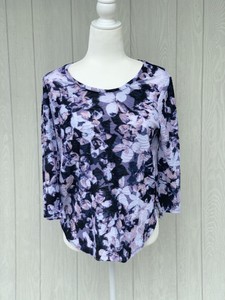 vera wang tunic tops