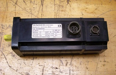 OTTO BARTHOLDI BRUSHLESS AC SYNCHRONUS MOTOR CH-5322 , BAC90M30/3/RA